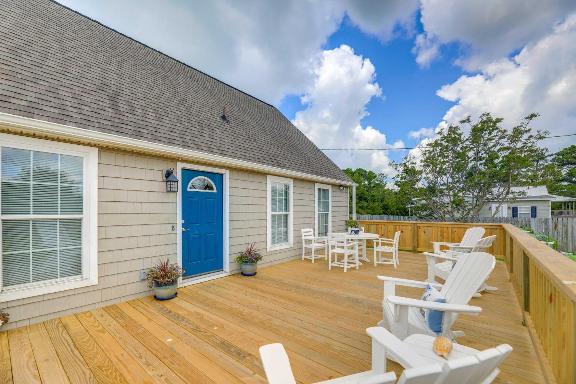 The Willowberry House With Deck And Grill! Harkers Island Extérieur photo
