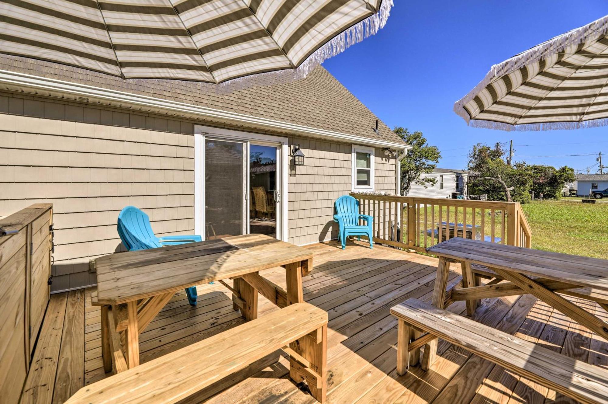 The Willowberry House With Deck And Grill! Harkers Island Extérieur photo