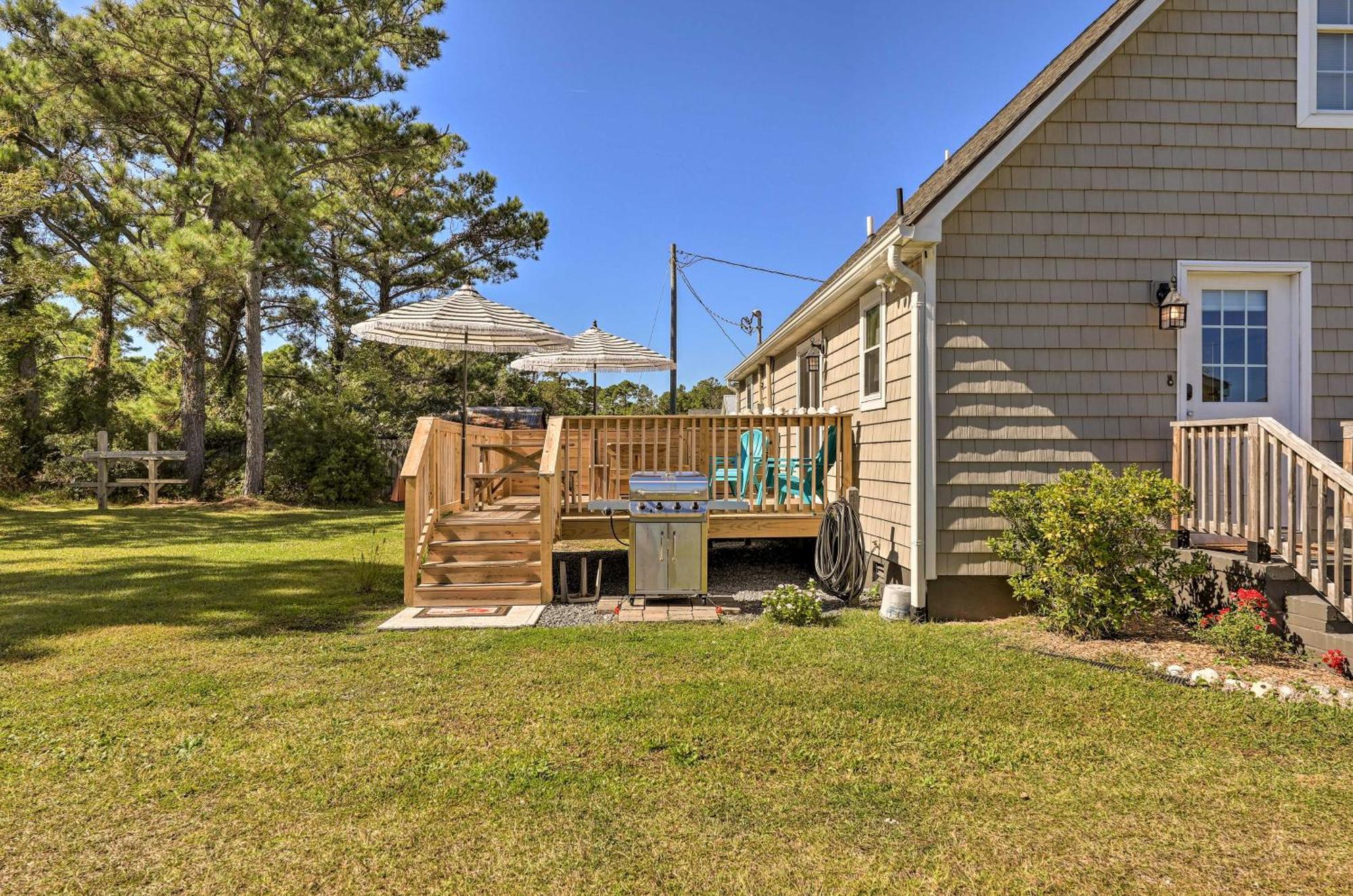 The Willowberry House With Deck And Grill! Harkers Island Extérieur photo